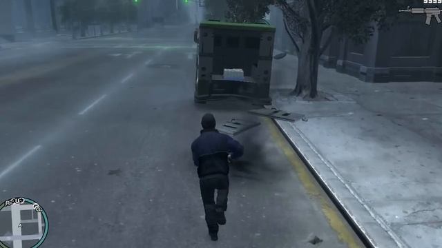 GTA IV - Ограбление инкассаторов! смотреть онлайн