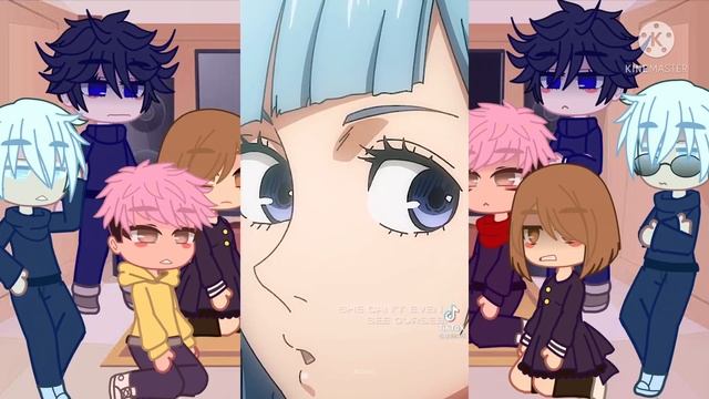 Present + Past Jujutsu Kaisen react! смотреть онлайн