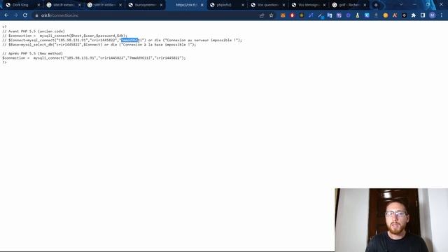 Trouver rapidement des vulnérabilités avec les Google Dorks смотреть онлайн