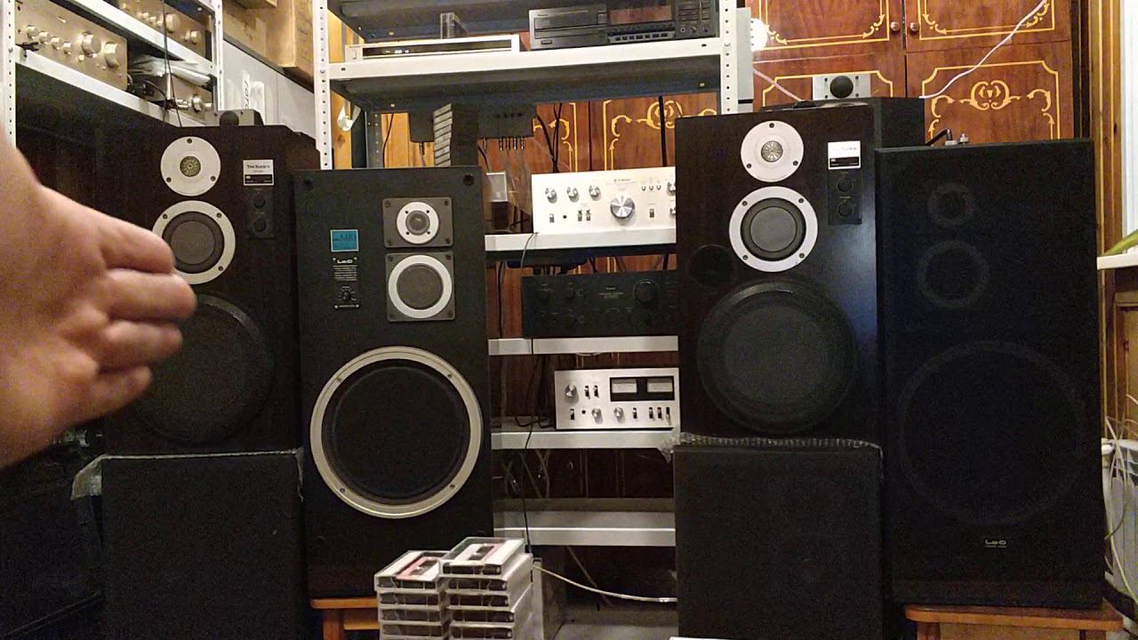 а это когда компоненты подружились Trio KA-7300 + Lo-D HS-M70 + Technics S-4 Tuner + никакие провод смотреть онлайн