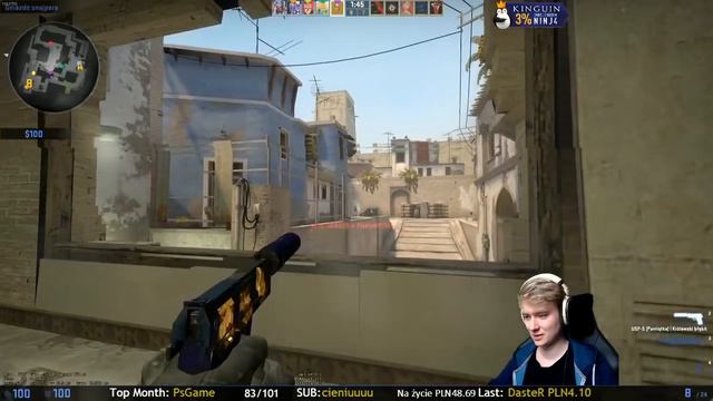 Ace USP - mirage! Ezy jak zwykle... Ninj4hs смотреть онлайн