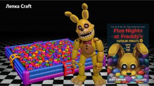 FNAF СПРИНГ БОННИ- ЛЕПКА CRAFT