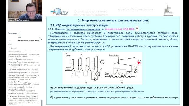 Лекция 3. Энергетические показатели ТЭС