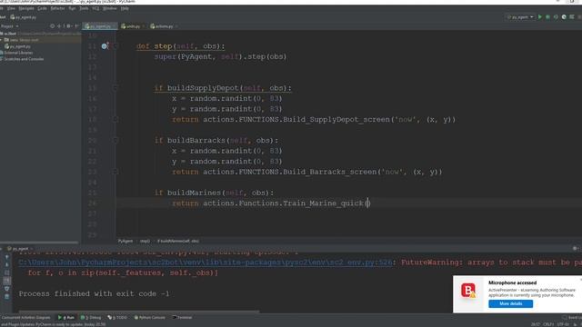 Machine Learning - StarCraft 2 Python AI part 3 - Build Marines смотреть онлайн