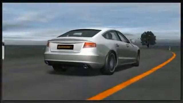 Continental ContiSportContact 5 - пятно контакта с дорогой смотреть онлайн