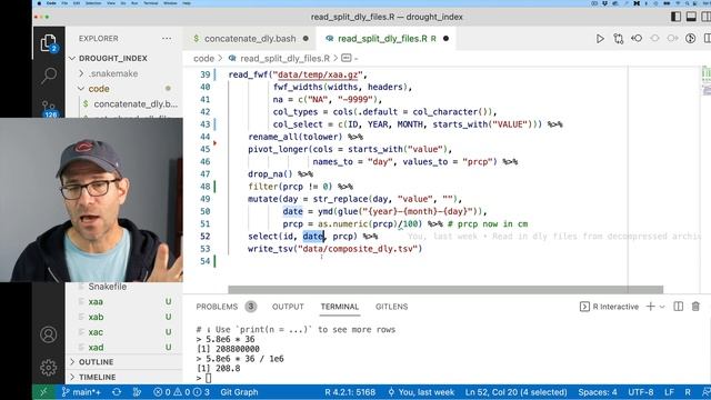 How to split files from the command line and integrate bash and R scripts (CC252) смотреть онлайн