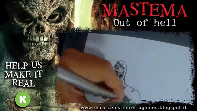 Mastema Out of hell - Oscar Celestini sketching and inking смотреть онлайн