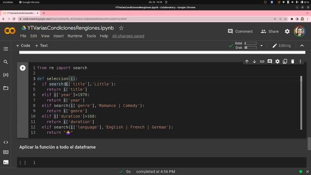 ?️ + ? Búsquedas con múltiples condiciones usando una función para un Dataframe en Pandas | ¡Fácil! смотреть онлайн