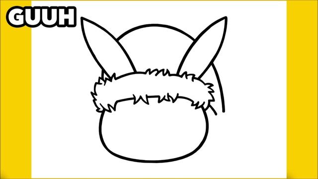 COMO DIBUJAR A PIKACHU KAWAII DE NAVIDAD