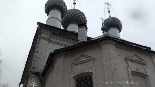 Три звона в храме Архангела Михаила «что в бору», село Архангельское, Углич смотреть онлайн