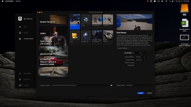 Unreal Engine 5.1 On M1/M2 Apple MacBooks смотреть онлайн