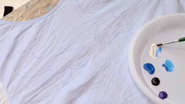 ОБЪЕМНАЯ РОСПИСЬ ОДЕЖДЫ. «ВЫШИВКА КРАСКАМИ» смотреть онлайн