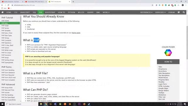 3. Client Side VS Server Side - Tutorial Dasar PHP смотреть онлайн