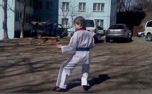 Taekwondo WTF. 4 пхумсэ, 2019. Съемка со спины
