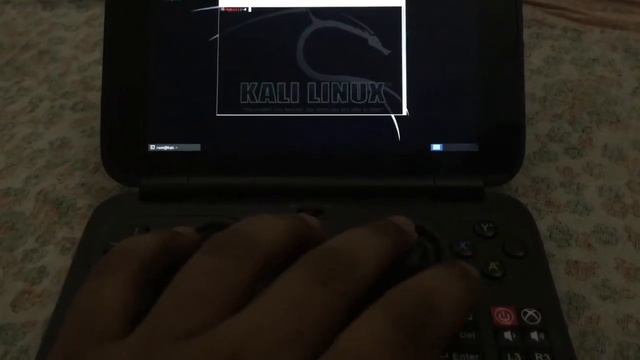GPD WIN KALI LINUX running smoothly смотреть онлайн
