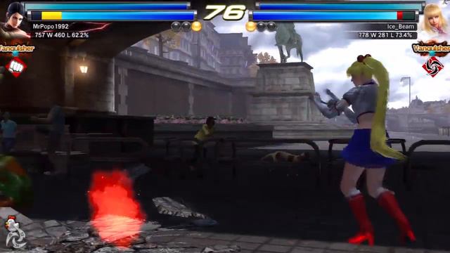 TTT2 | MrPopo1992 ( Alisa / Zafina ) Vs. Ice_Beam ( Asuka \ Lili ) Rank Match HD смотреть онлайн