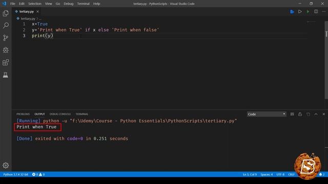 20. Python Essentials: The Ternary Operator in Python: Simplifying Conditional Expressions смотреть онлайн