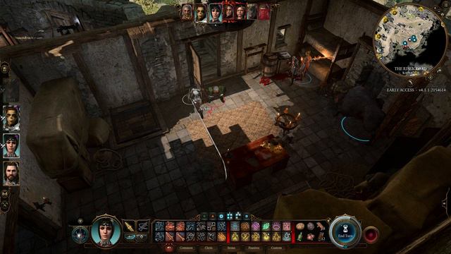 Baldur's Gate 3. Rothe vs paladin of Zariel. Ротэ против паладина Зариэль. смотреть онлайн