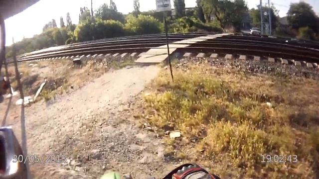 Рэльсы, Первый кайф от эндуро в городе ! First cool moments. Enduro in the city смотреть онлайн