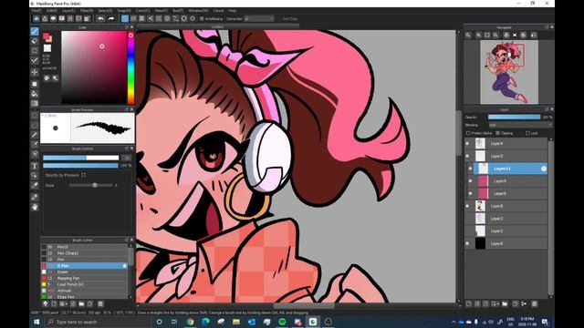 D.va Cruiser skin! (Speedpaint 174) смотреть онлайн