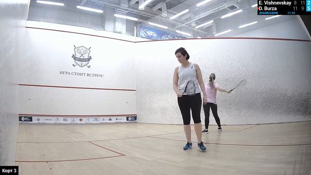 Корт 3. Beginners squash league 22/23, 5 этап. 22.01.23 смотреть онлайн