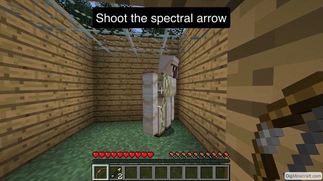Spectral Arrow in Minecraft Java Edition смотреть онлайн