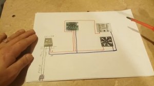Электрическая схема к моему самодельному инкубатору.