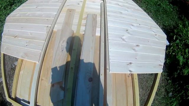 Строю апидомик для сна на ульях. Третий день. смотреть онлайн