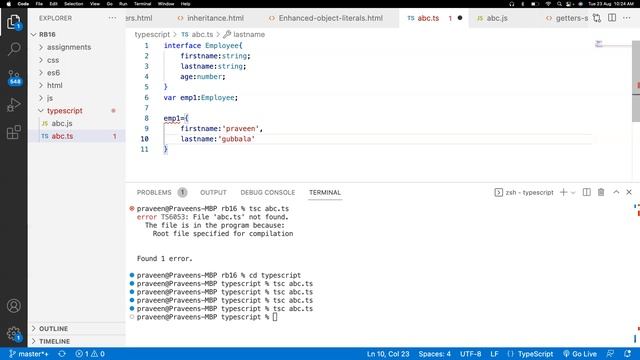 The Basics of Typescript - Class: 2 #Praveenclasses смотреть онлайн