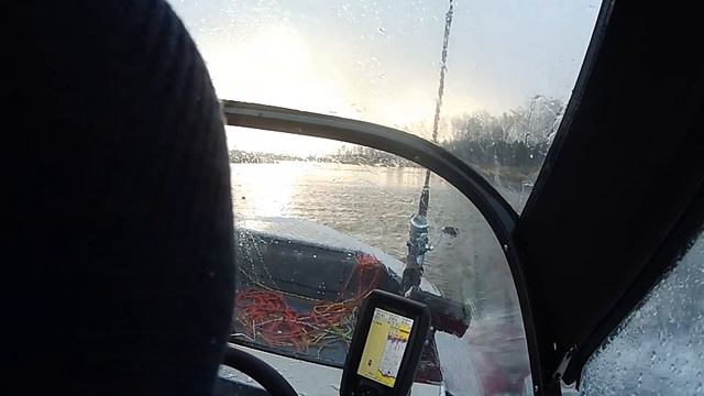 Триера 420 Fish. После рыбалки еду домой.