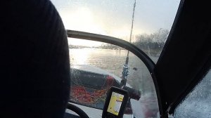 Триера 420 Fish. После рыбалки еду домой.