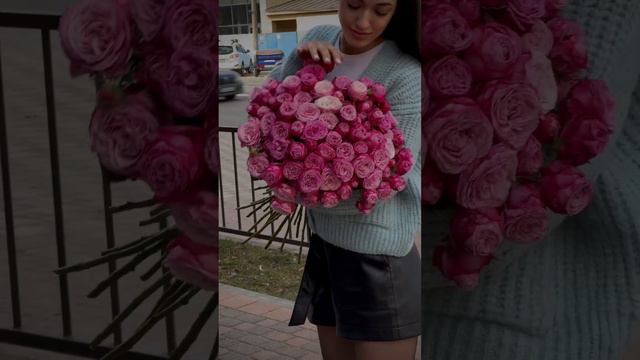 Великолепная роза Lady Bombastic 💗 #цветы #букетцветов #флорист #флористика #букетроз#розы# смотреть онлайн
