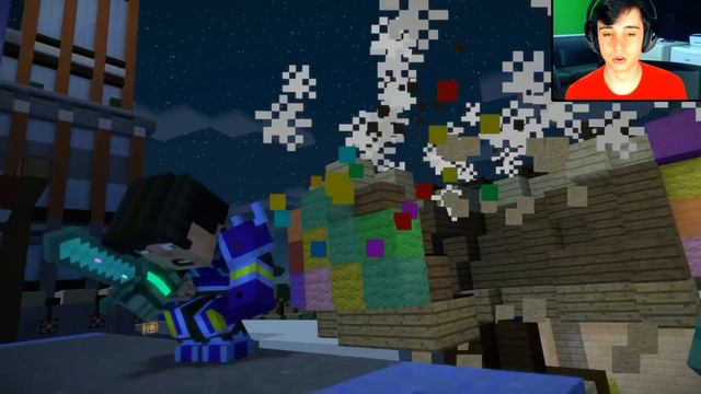 MINECRAFT STORY MODE [TEMPORADA 2] EP 2 #1 - LUTAR OU CORRER? смотреть онлайн