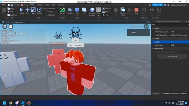 Roblox Studio - Finisher/Glory Kill (W.I.P) смотреть онлайн