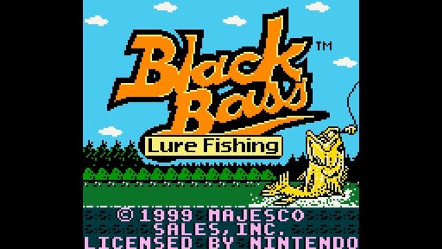 Game Boy Color - Black Bass: Lure Fishing 'Title' смотреть онлайн