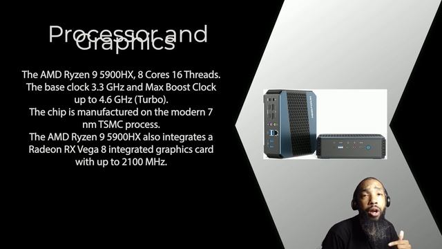 HX90 Mini PC EliteMini AMD Ryzen 9 5900HX Review смотреть онлайн
