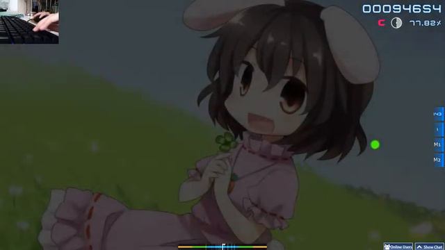 ЧТО ЭТО ТАКОЕ?! Osu!- Endless Tewi-ma park. Tewi 2B+DT смотреть онлайн