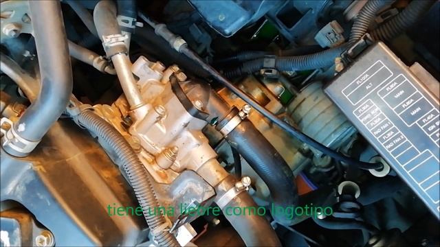 Cambio de termostato Nissan Almera 2002 смотреть онлайн