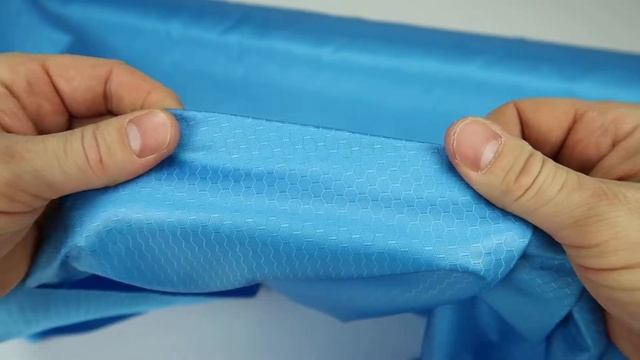 Ткань Oxford 300D PU1000 соты в голубой расцветке смотреть онлайн