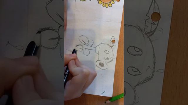 рисуем горохострела за 2 минуты Misha May🐻 смотреть онлайн