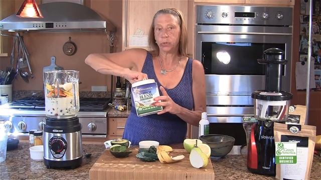 Tribest Dynablend Clean, DB-950-A, High Power Home Blender Demo смотреть онлайн