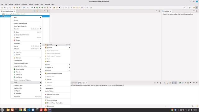 Como Enviar um Projeto JAVA para o Github Usando o Eclipse IDE смотреть онлайн
