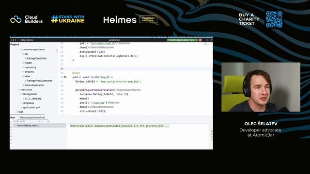 Oleg Selajev - Delightful integration tests with testcontainers смотреть онлайн