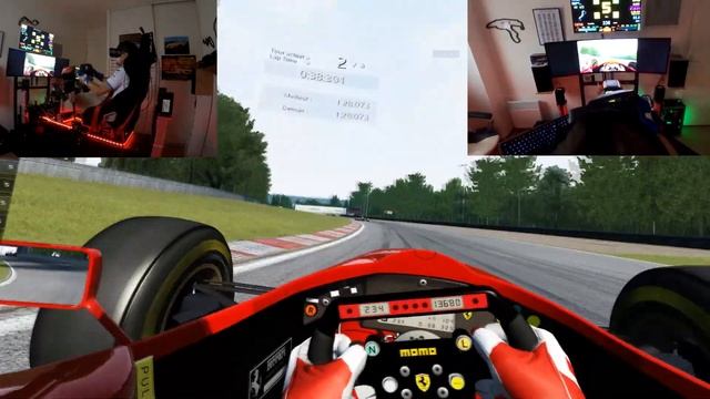 Assetto Corsa - Formula 1 Ferrari F310 - At Zolder Belgium - Let's Play VR #55 with Prosimu T1000 5 смотреть онлайн