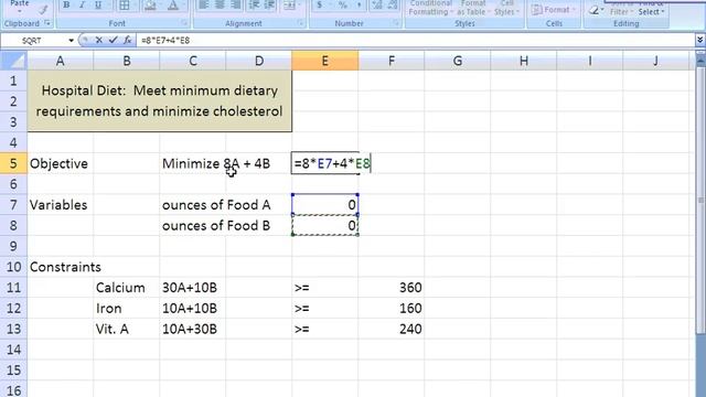 linear programming Solver Ex 2 смотреть онлайн