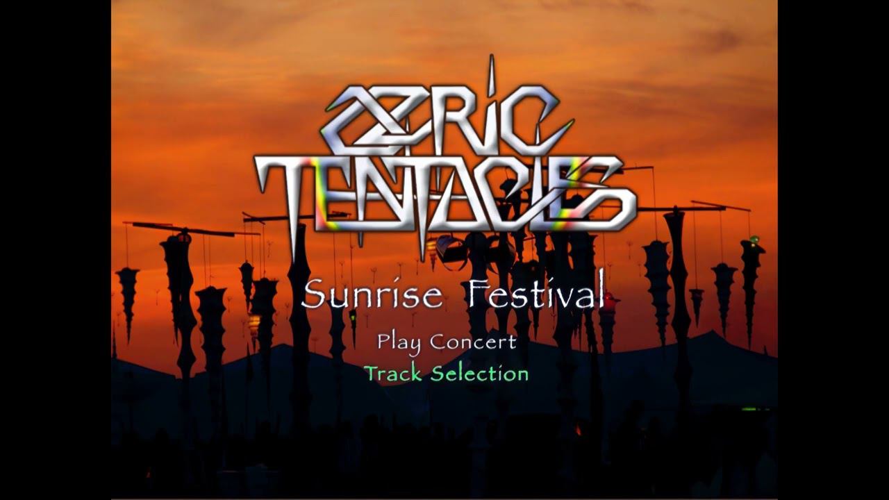 DVD - меню : Ozric Tentacles - Sunrise Festival смотреть онлайн
