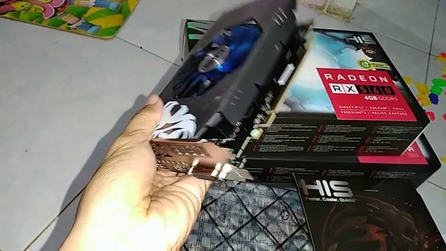 VGA HIS RX560 4GB Overclocking Support смотреть онлайн