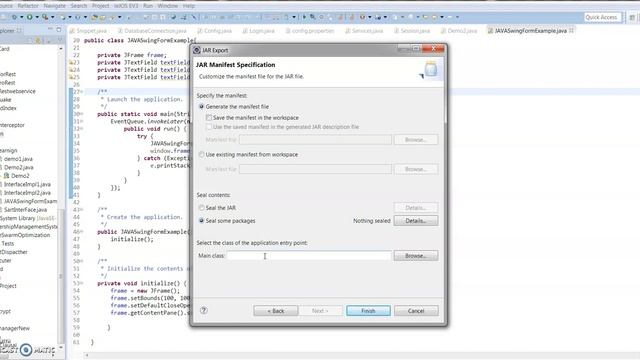 How to export jar from eclipse. смотреть онлайн
