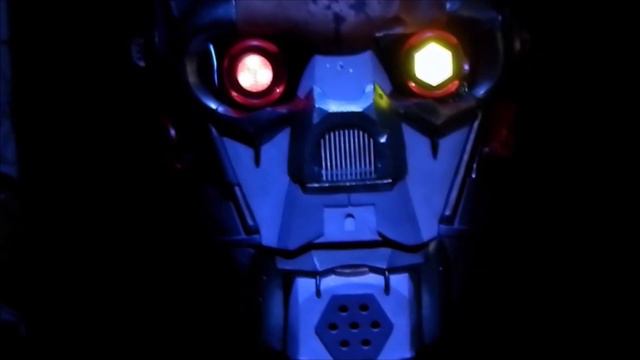 SCULPTURE - ROBOT head - mask - costume - project (JiM SWEET) EVA foam смотреть онлайн
