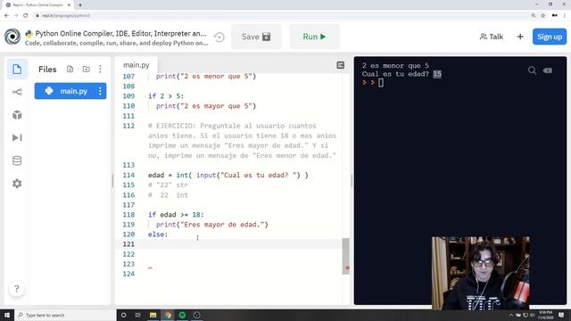 (8/14) Condicionales IF ELSE - Aprende a programar con Python ? смотреть онлайн